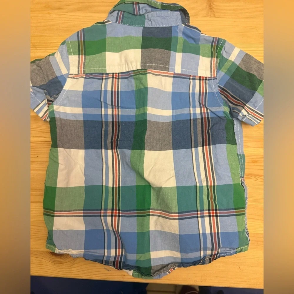 Lot of 3 2T toddler boys shirts EUC Tommy Hilfiger, Carters, Gymboree